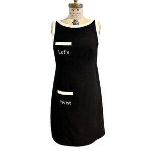 Moschino Black Dress, Small